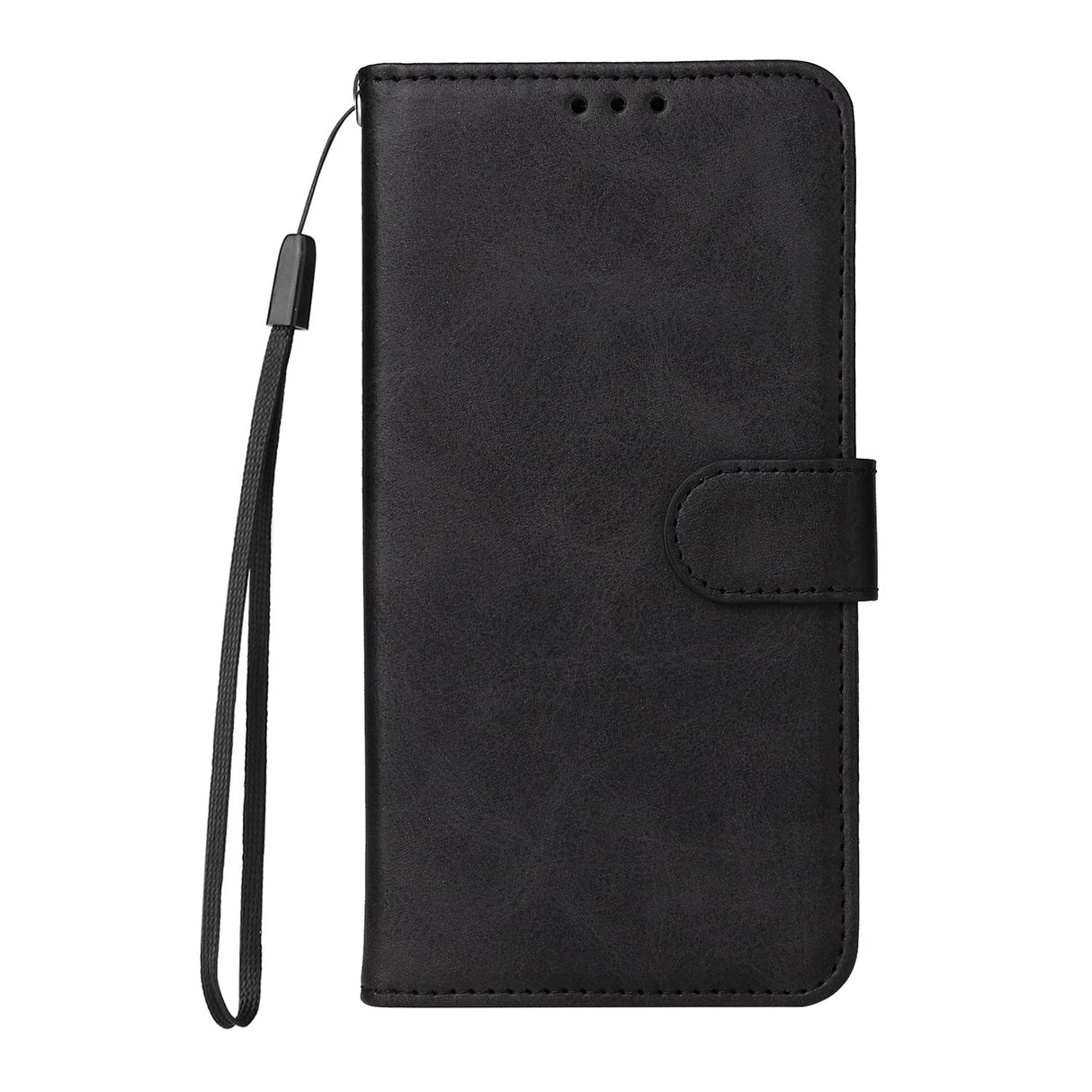 OPPO A6x EIDERWOOD Flip Cover i Kunstlæder - Sort