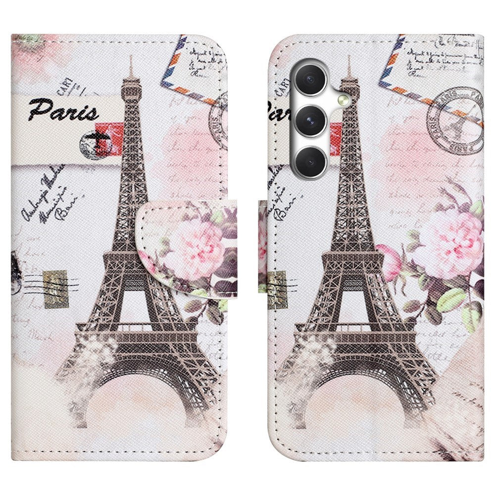 EIDERWOOD Samsung Galaxy S26 Kunstlæder Flip Cover - Mønster - Paris