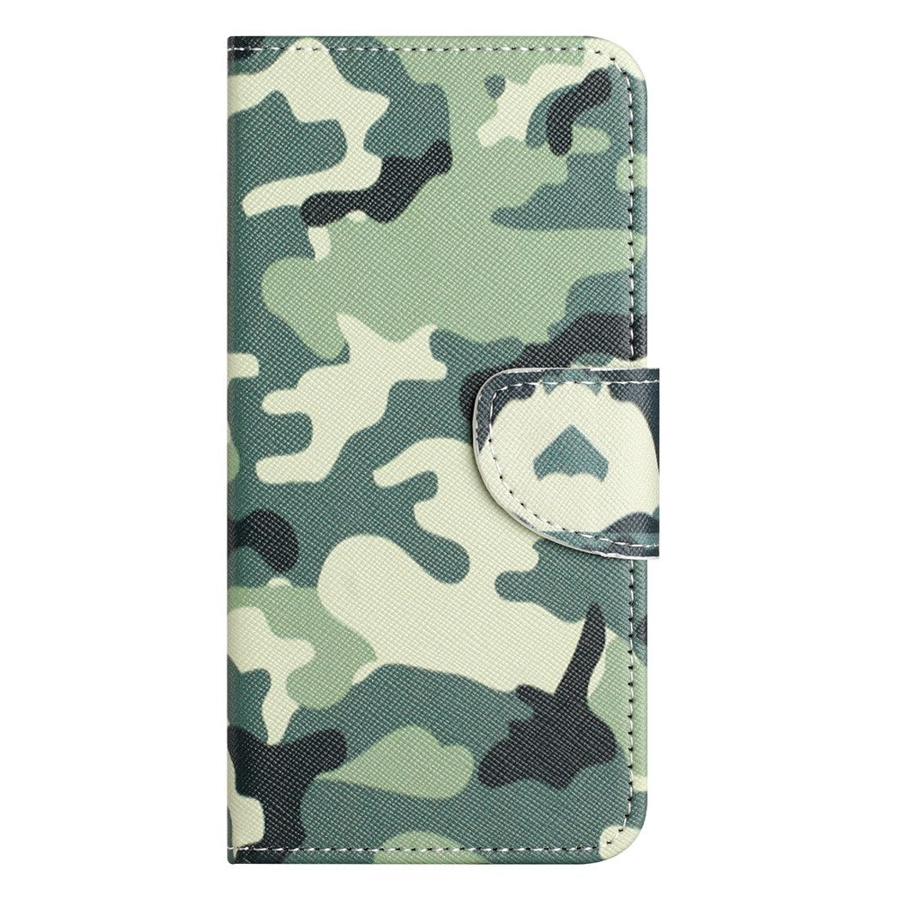 EIDERWOOD Samsung Galaxy S26 Kunstlæder Flip Cover - Mønster - Camouflage