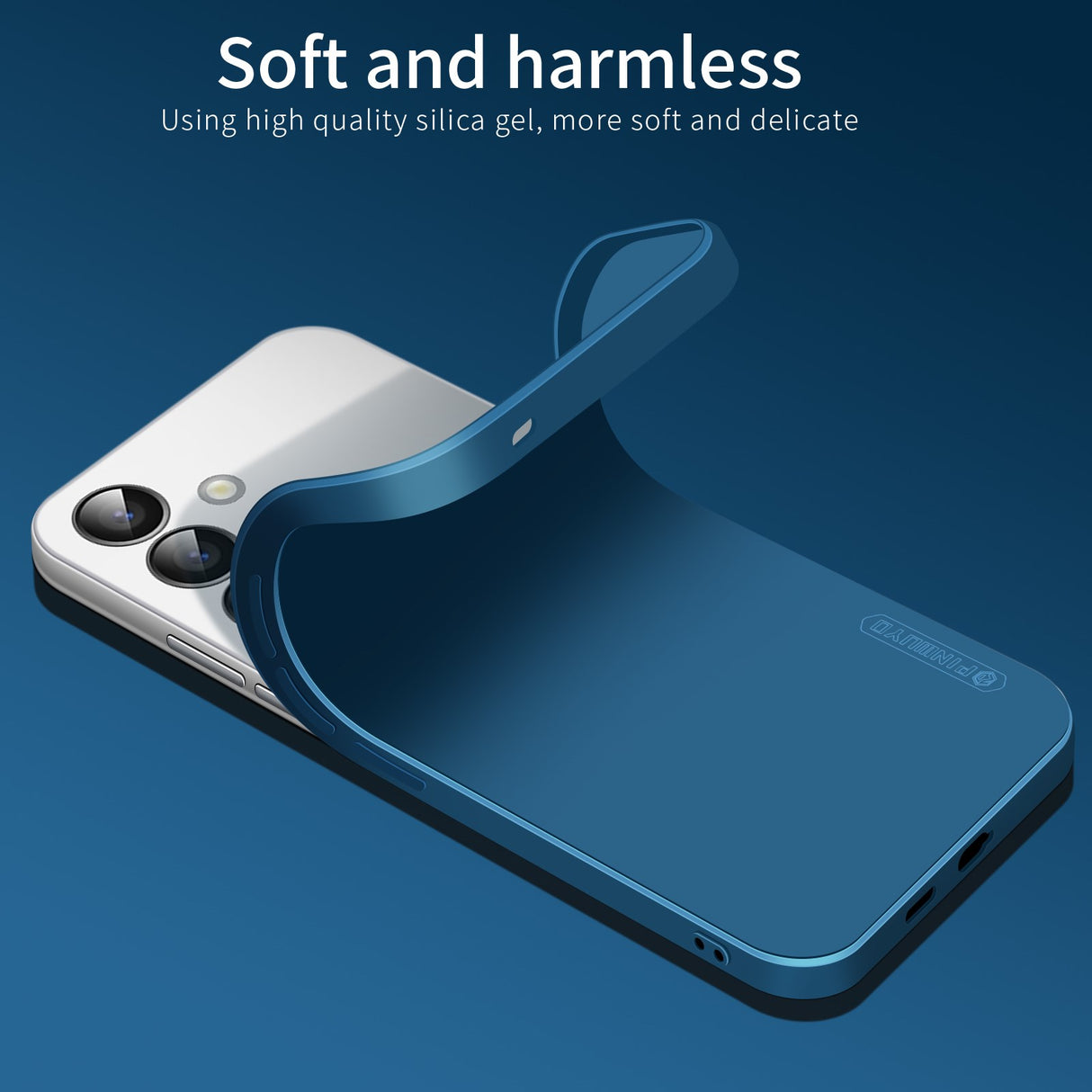 Samsung Galaxy A57 Pinwuyo Silikone Mobil Cover - Sort