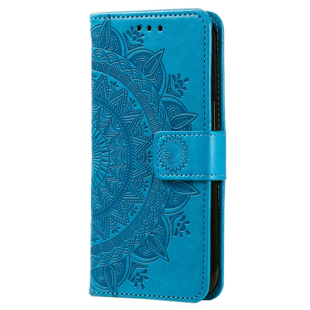 EIDERWOOD OnePlus 15R Kunstlæder Flip Cover - Mønster - Blå