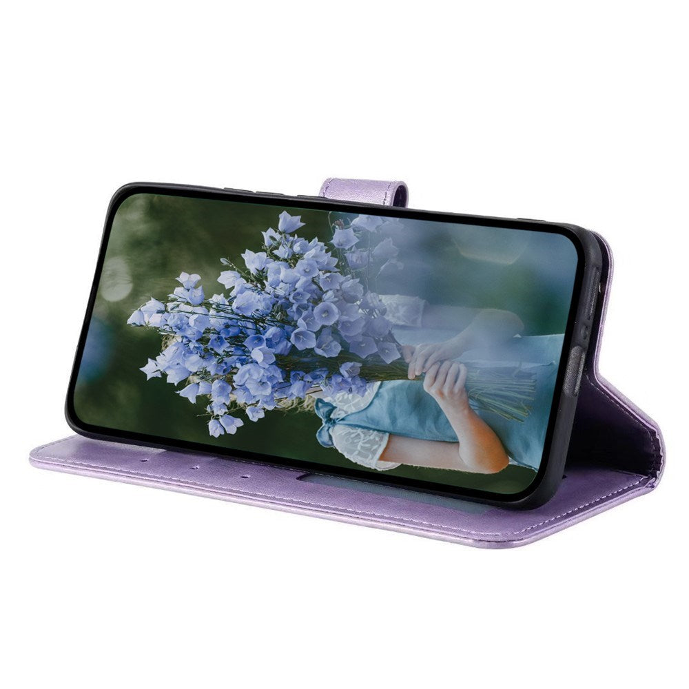 EIDERWOOD OnePlus 15R Kunstlæder Flip Cover - Mønster - Lilla