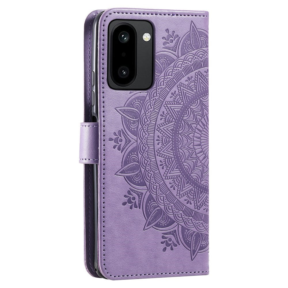EIDERWOOD OnePlus 15R Kunstlæder Flip Cover - Mønster - Lilla