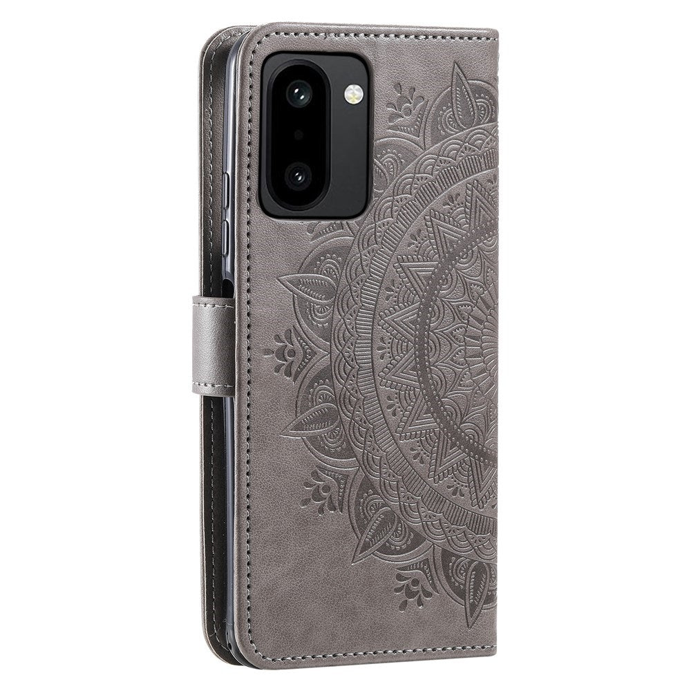 EIDERWOOD OnePlus 15R Kunstlæder Flip Cover - Mønster - Grå