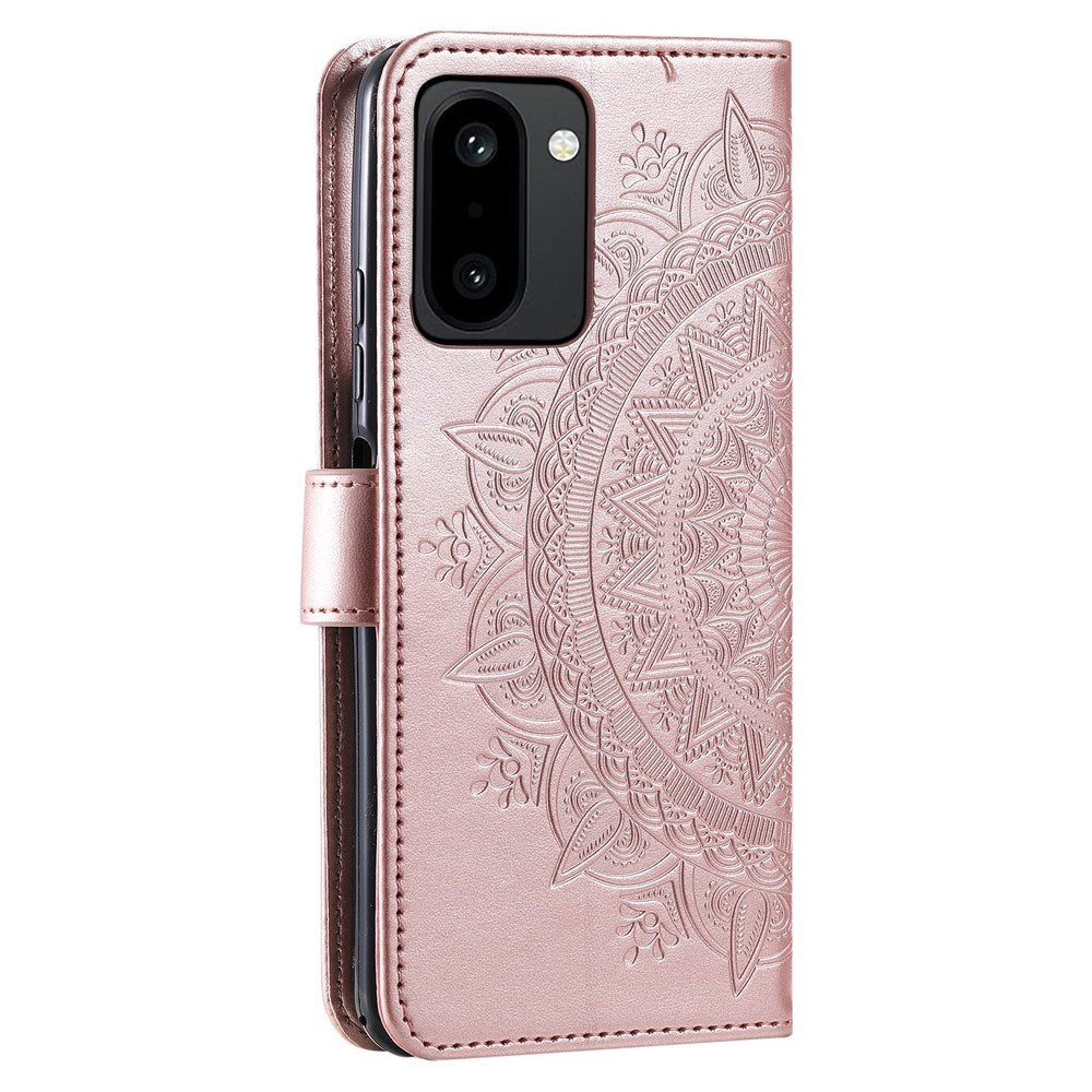 EIDERWOOD OnePlus 15R Kunstlæder Flip Cover - Mønster - Lyserød