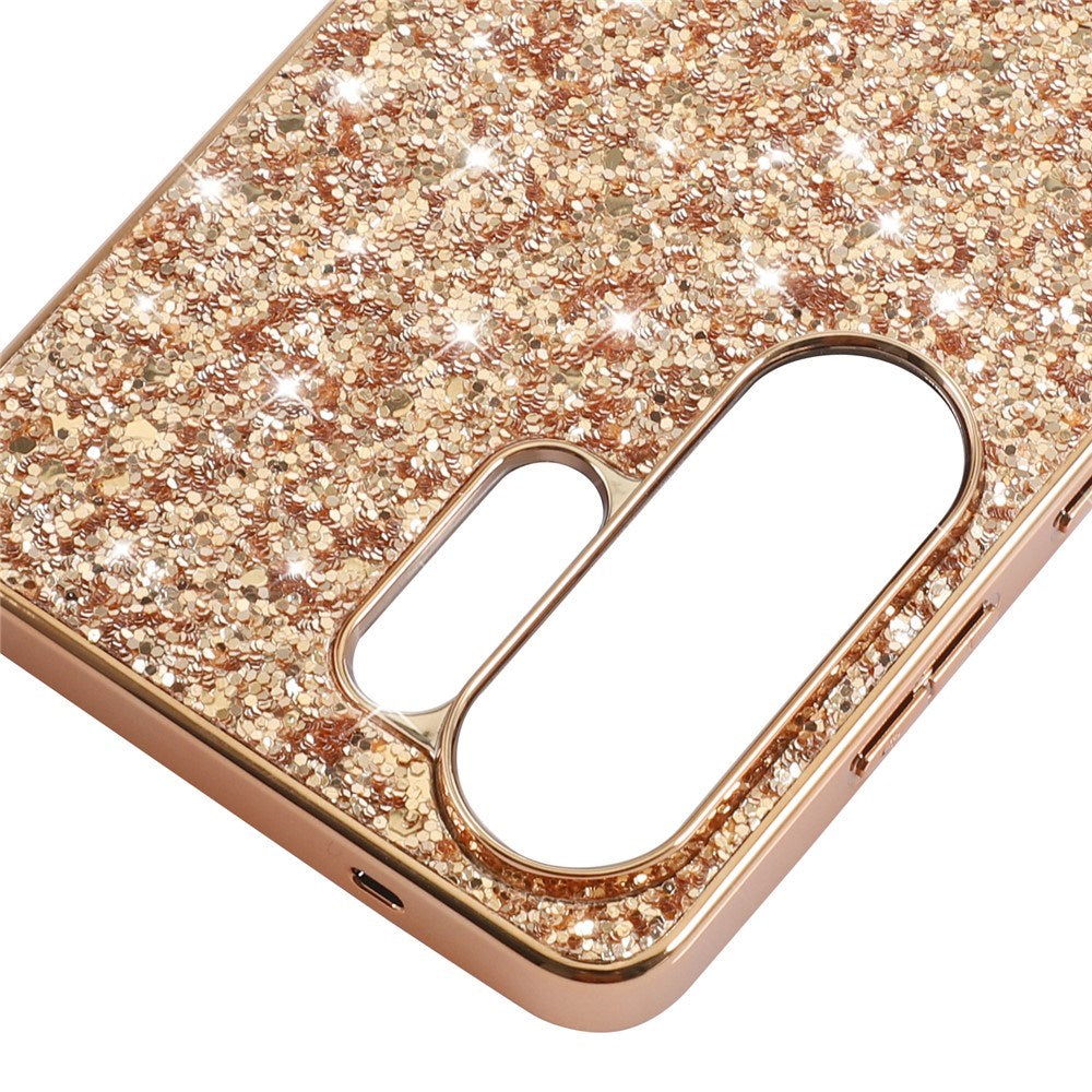 Samsung Galaxy S26 Ultra EIDERWOOD Hybrid Glitter Bagside Cover - Sort
