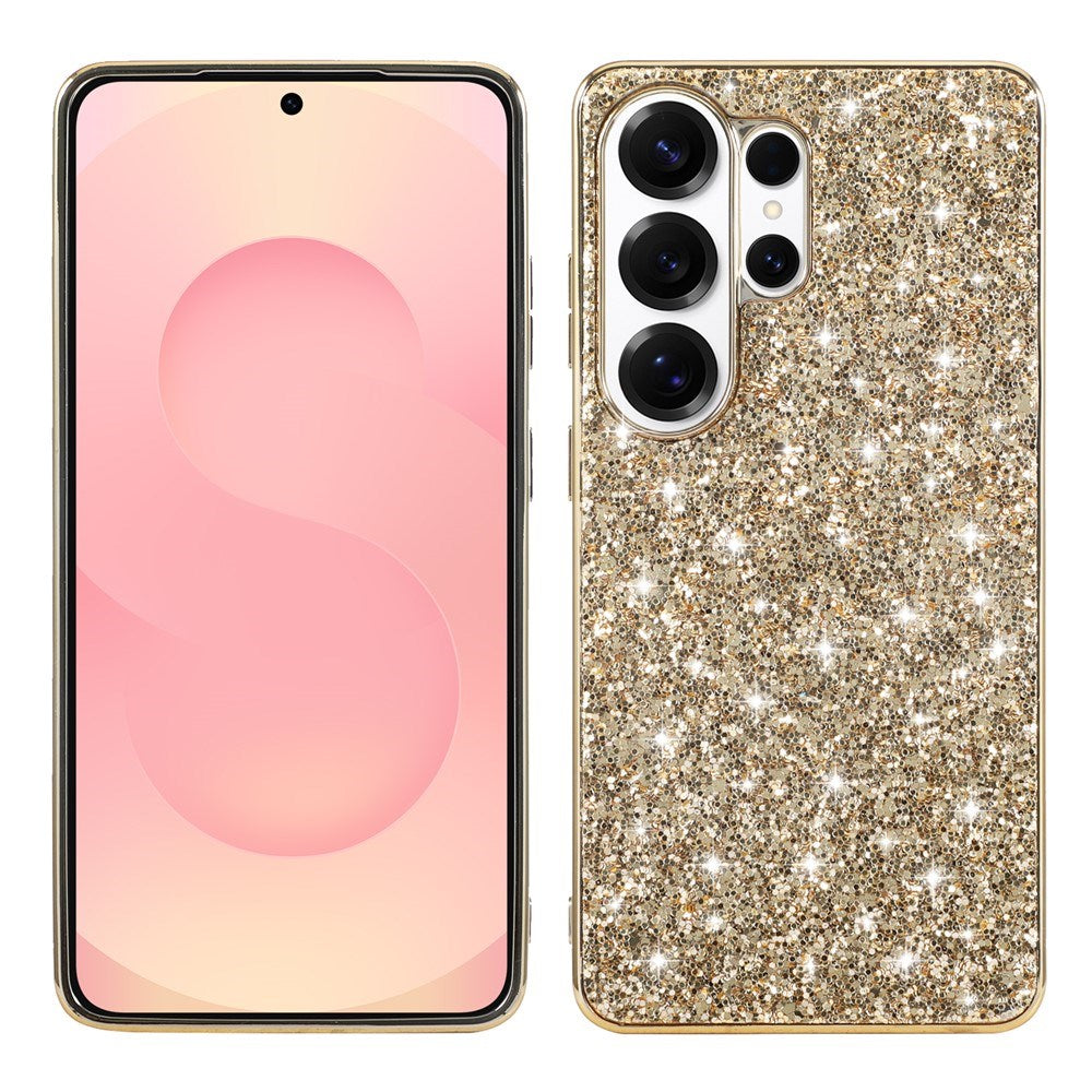 Samsung Galaxy S26 Ultra EIDERWOOD Hybrid Glitter Bagside Cover - Guld