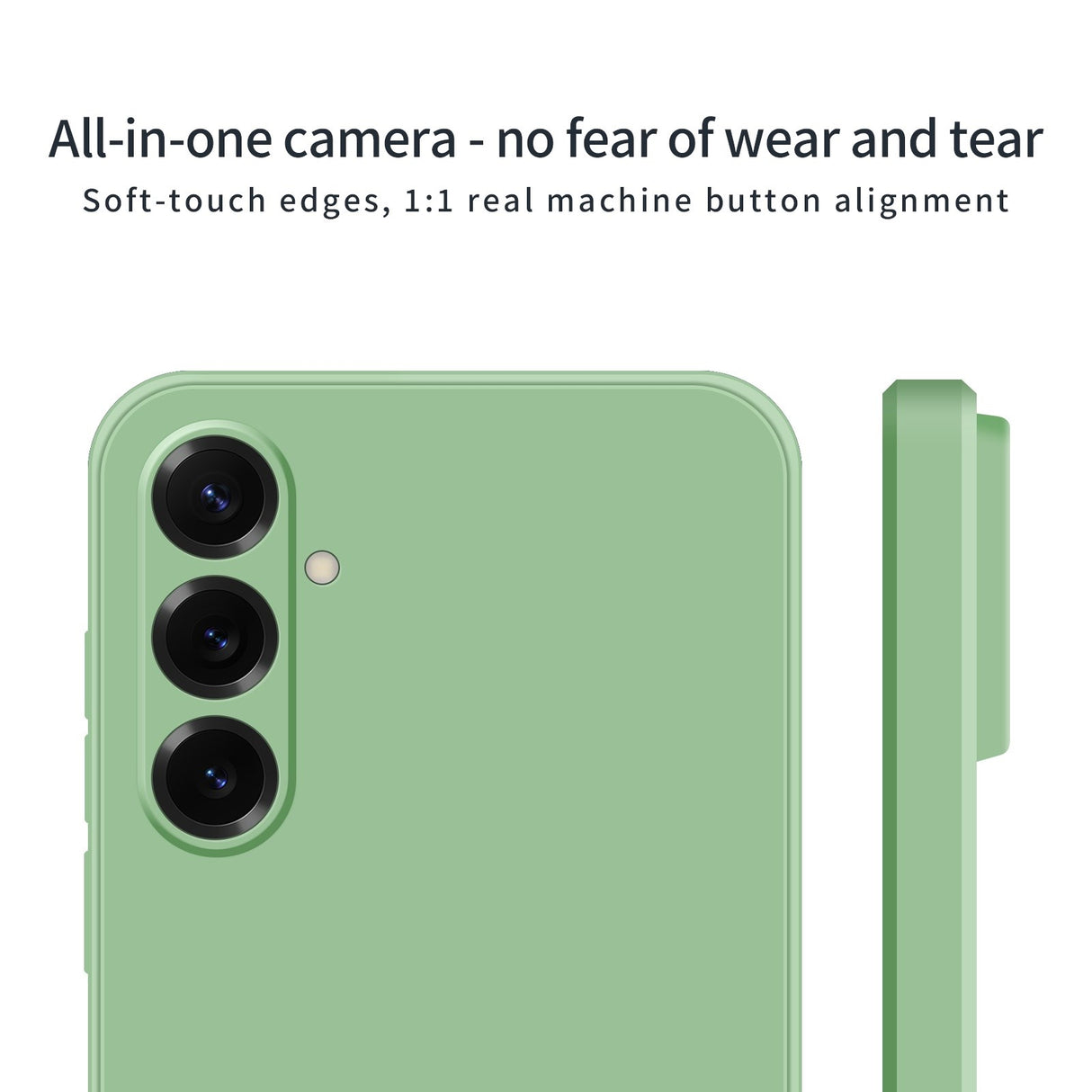 MOFI Samsung Galaxy S26 Fleksibelt Plastik Mobil Cover - Mørkeblå