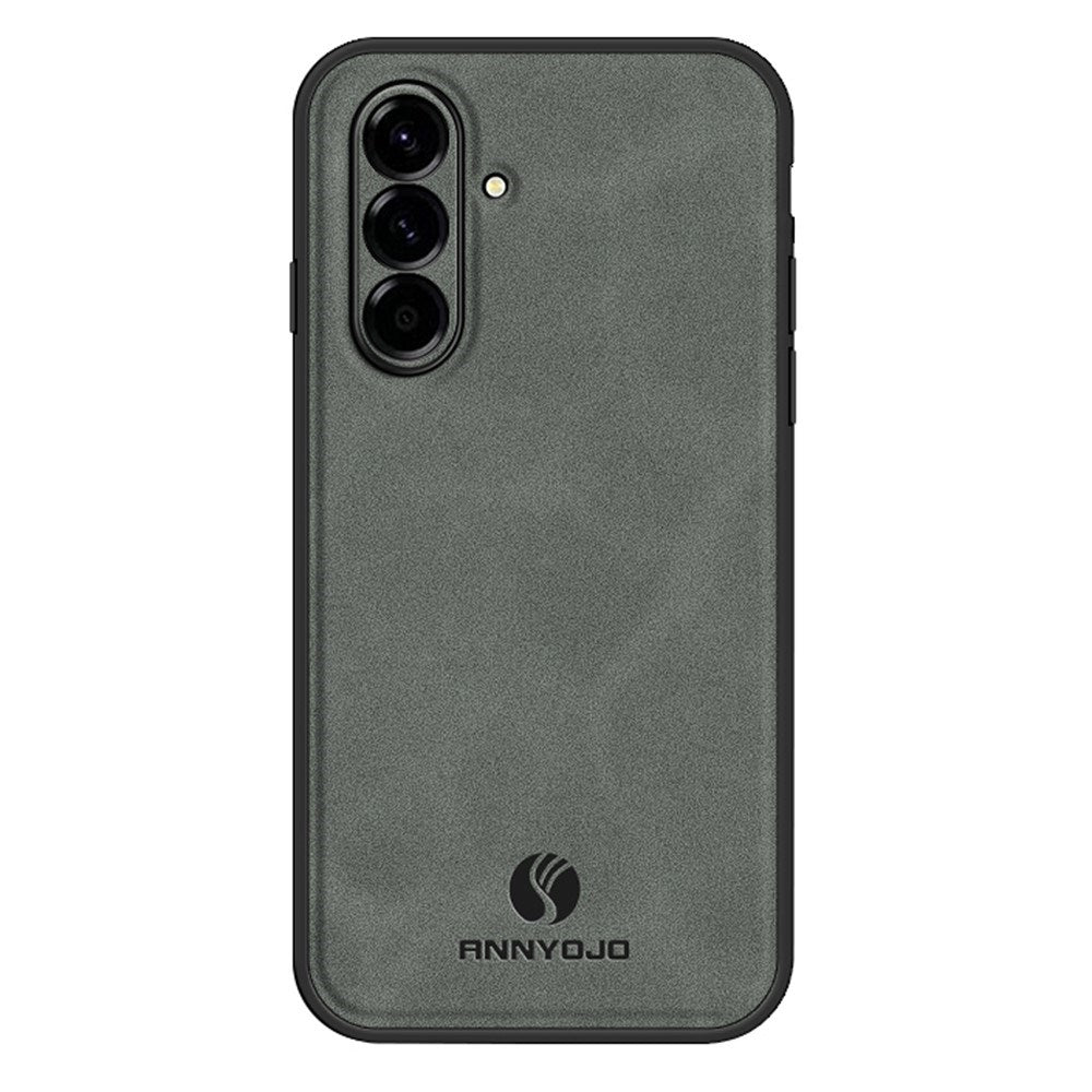 Samsung Galaxy A27 EIDERWOOD Hybrid Case med Kunstlæder - Grå