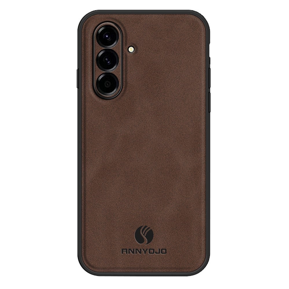 Samsung Galaxy A27 EIDERWOOD Hybrid Case med Kunstlæder - Brun