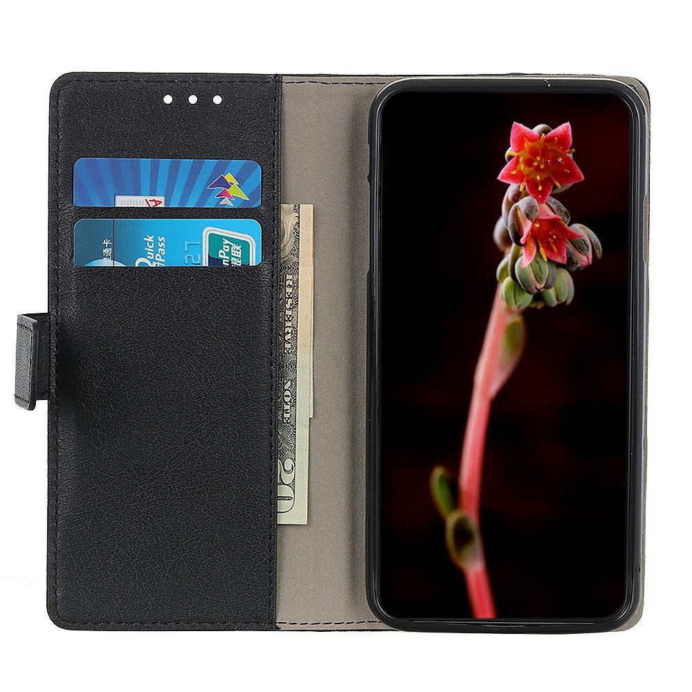 Xiaomi Redmi Note 15 Pro+ (Plus) / Poco M8 Pro (5G) EIDERWOOD Kunstlæder Flip Cover m. Kortholder - Sort