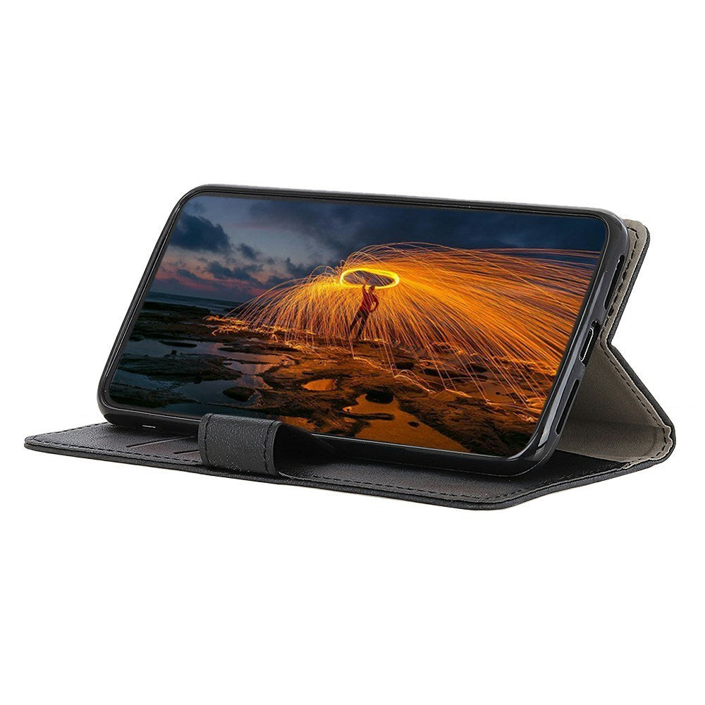 Xiaomi Redmi Note 15 Pro+ (Plus) / Poco M8 Pro (5G) EIDERWOOD Kunstlæder Flip Cover m. Kortholder - Sort