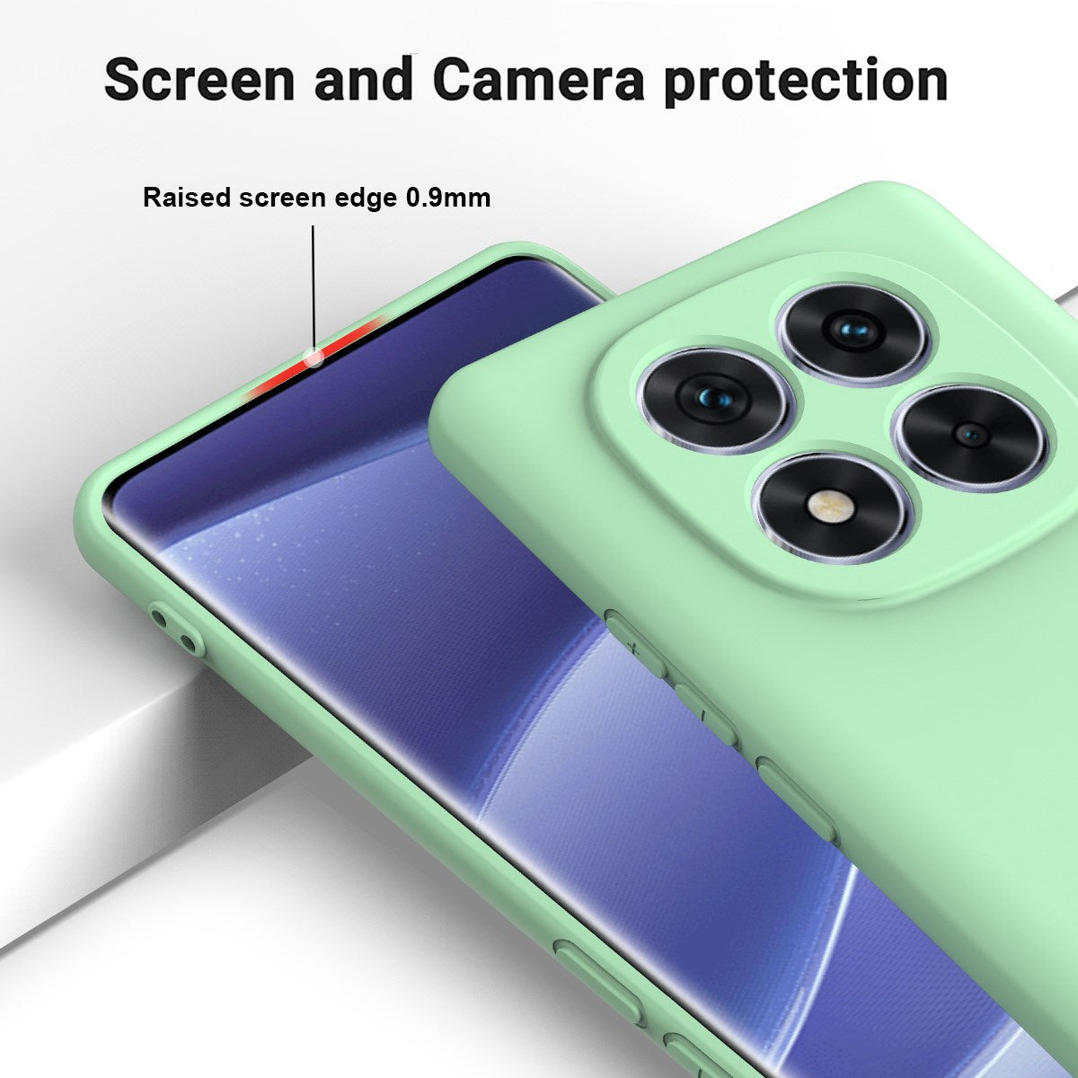 Xiaomi Redmi Note 15 Pro (5G) EIDERWOOD Silikone Bagside Cover m. Strop - Grøn