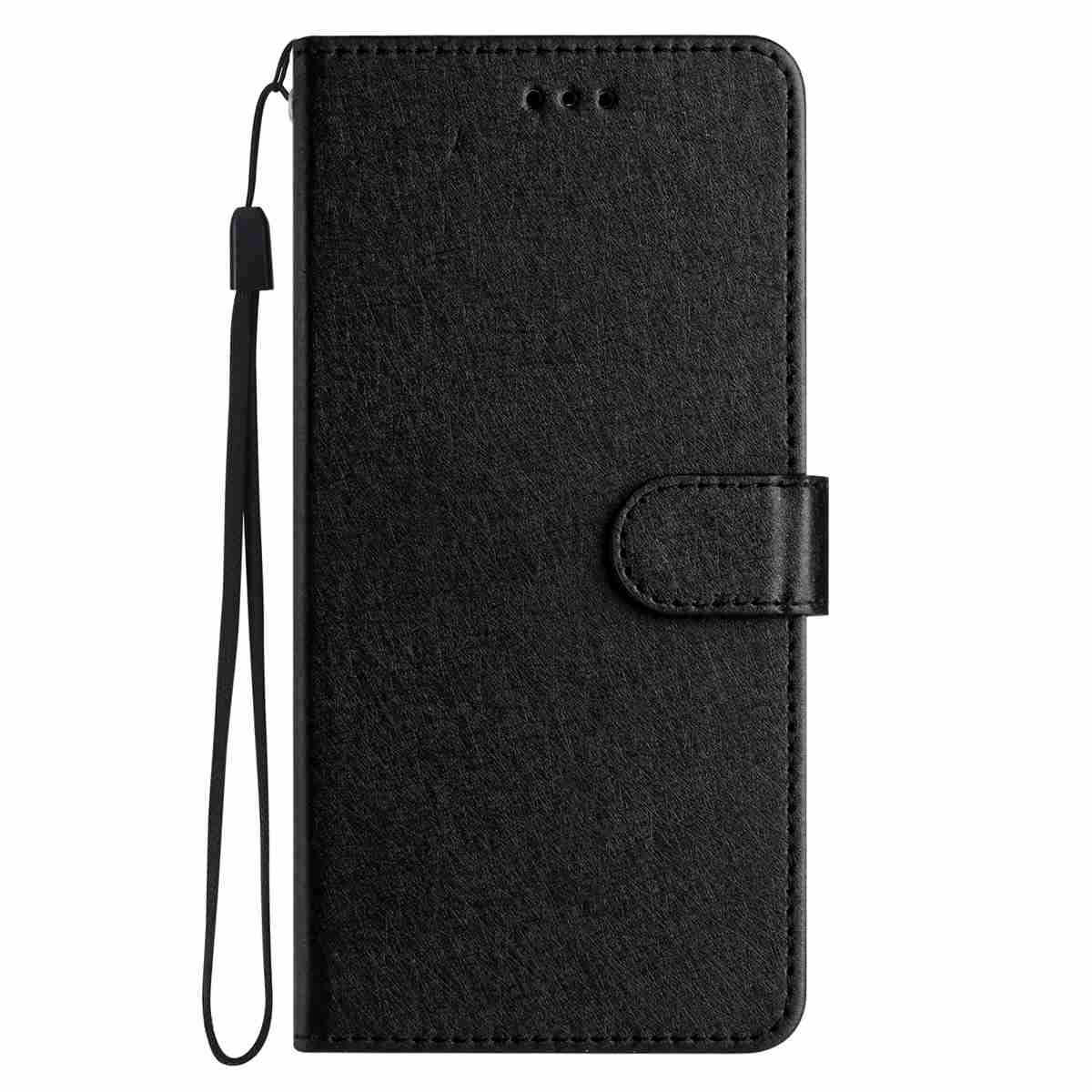 Xiaomi Redmi Note 15 (5G) / Poco M8 (5G) EIDERWOOD Kunstlæder Flip Cover inkl. Strop - Sort