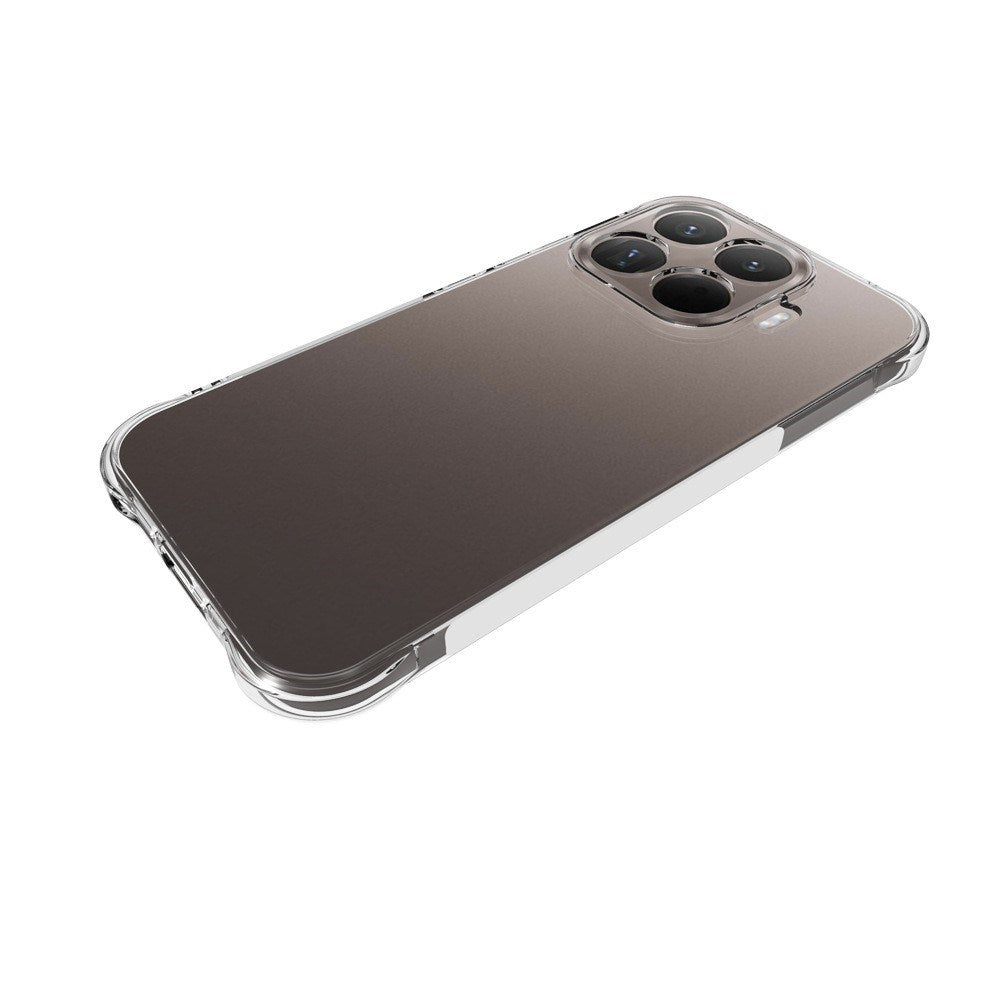 Xiaomi 17T EIDERWOOD Fleksibelt Plast Bagside Cover m. Stødabsorberende Hjørner - Gennemsigtig