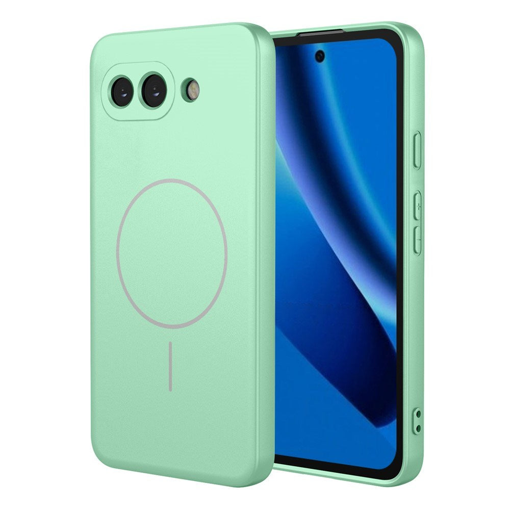 Google Pixel 10a EIDERWOOD Fleksibelt Plast Bagside Cover - MagSafe Kompatibel - Lysegrøn