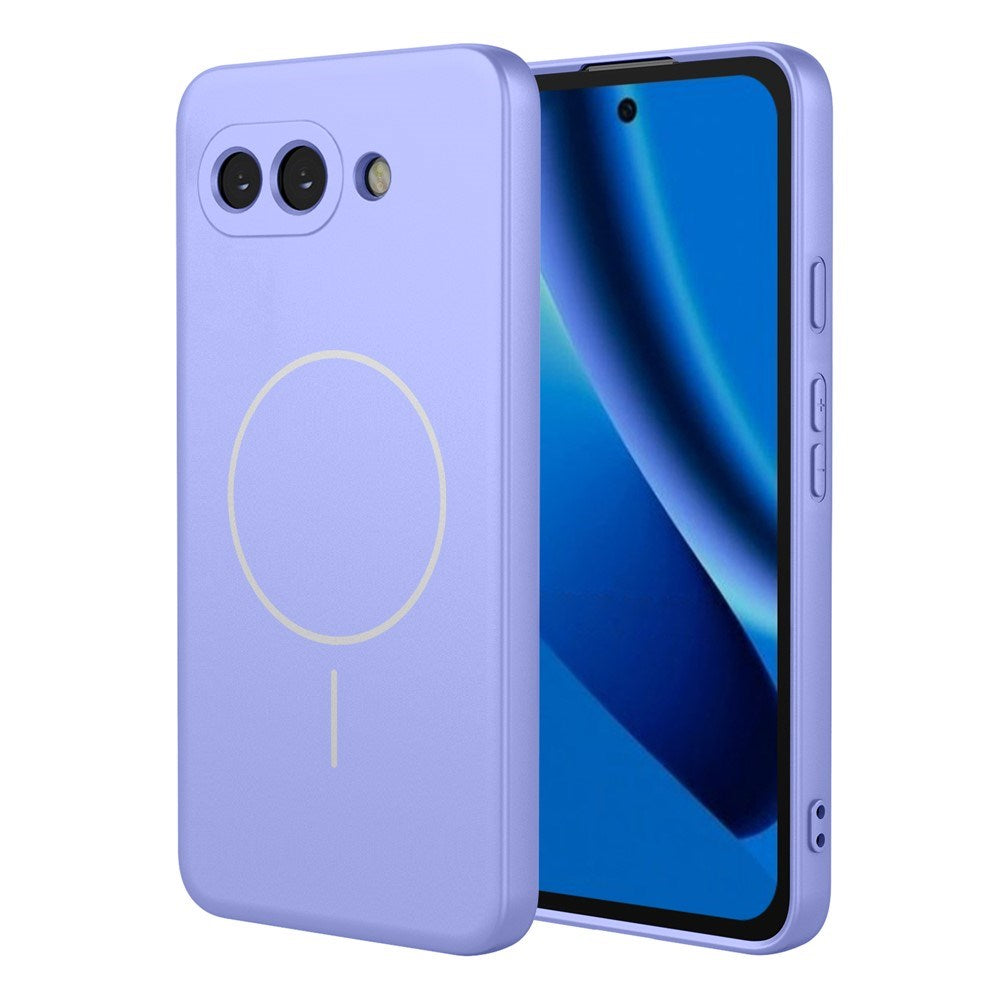 Google Pixel 10a EIDERWOOD Fleksibelt Plast Bagside Cover - MagSafe Kompatibel - Lilla