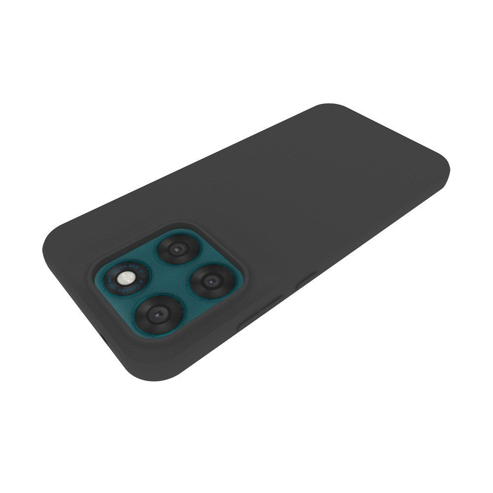 EIDERWOOD Motorola Moto G77 / G67 Mat Fleksibelt Plastik Mobil Cover - Sort