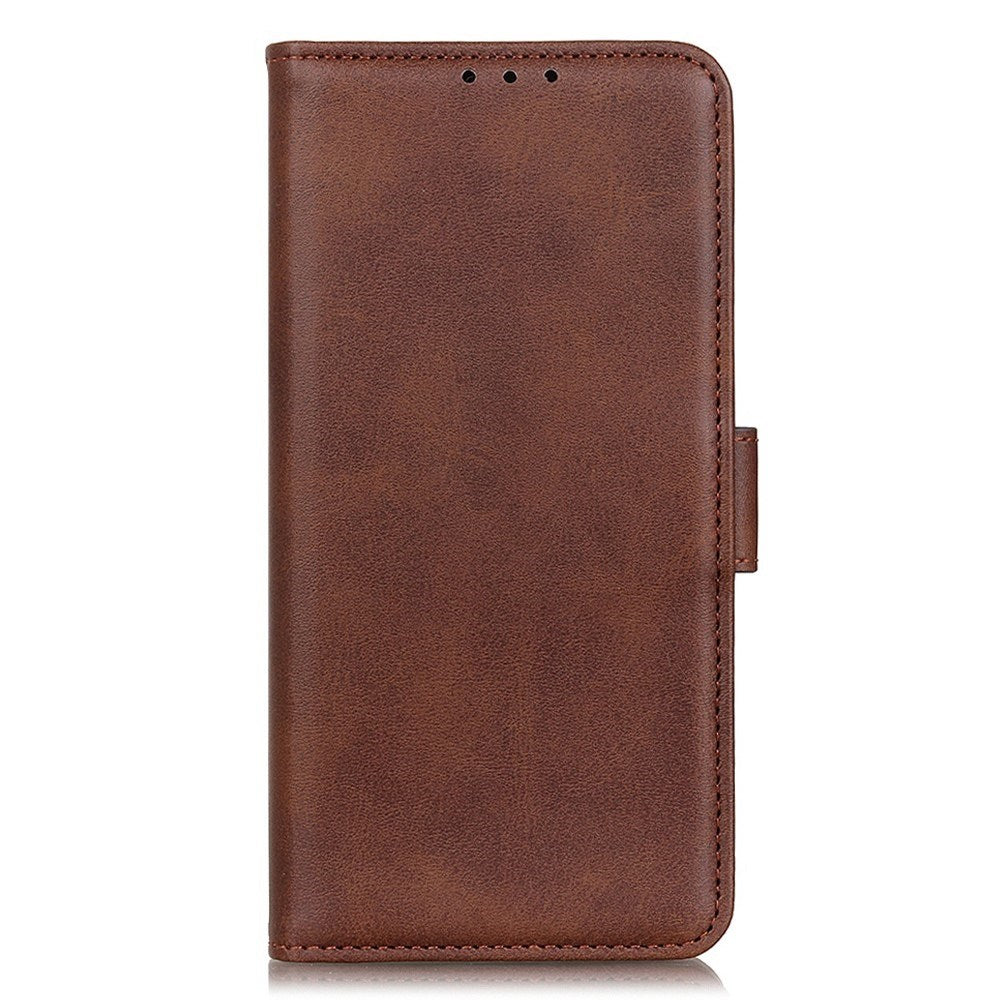 Motorola Moto G77 / G67 EIDERWOOD Kunstlæder Mobilcover m. Kortholder - Brun