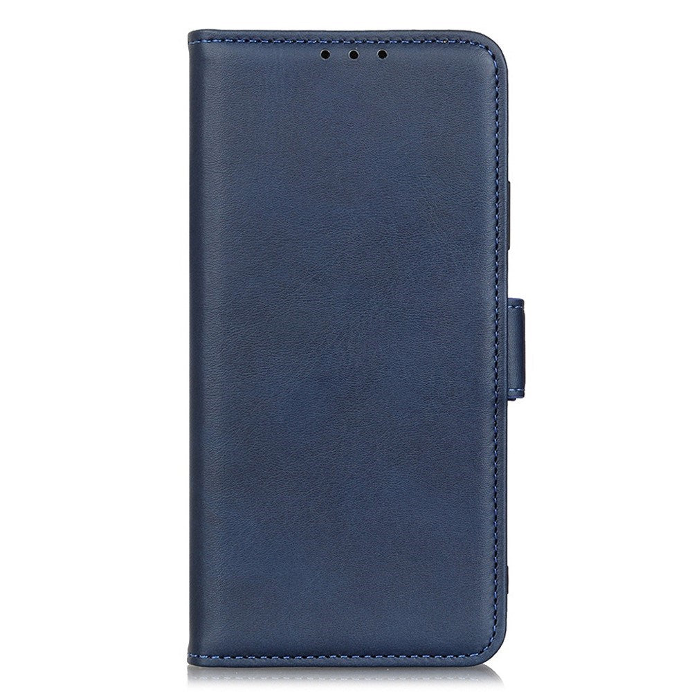Motorola Moto G77 / G67 EIDERWOOD Kunstlæder Mobilcover m. Kortholder - Blå