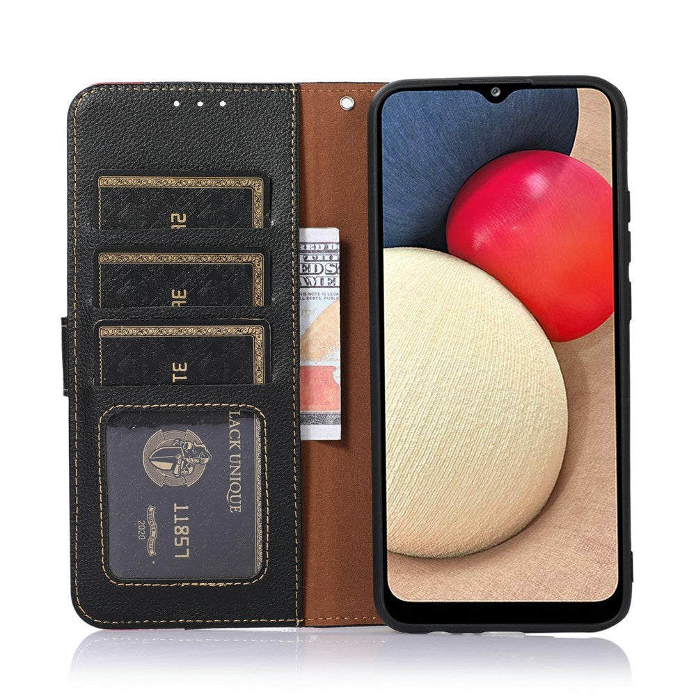 Motorola Edge 70 Fusion EIDERWOOD Kunstlæder Cover m. Strop - Sort