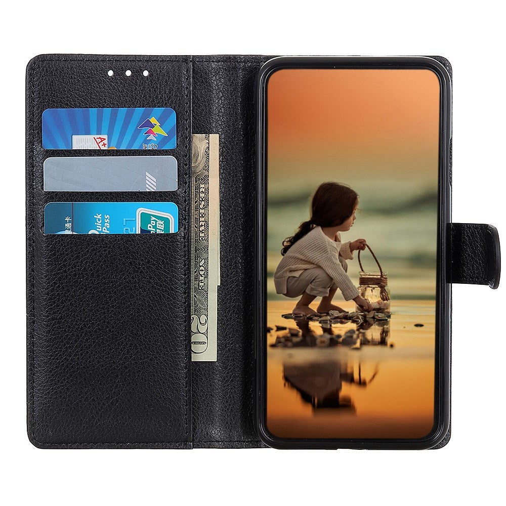 Motorola Edge 70 Fusion EIDERWOOD Kunstlæder Flip Cover - Sort