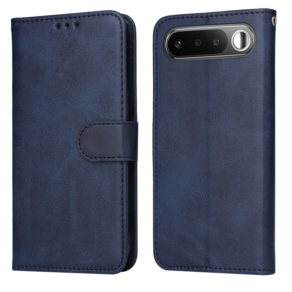 Realme 16 EIDERWOOD Kunstlæder Flip Cover inkl. Strop - Blå