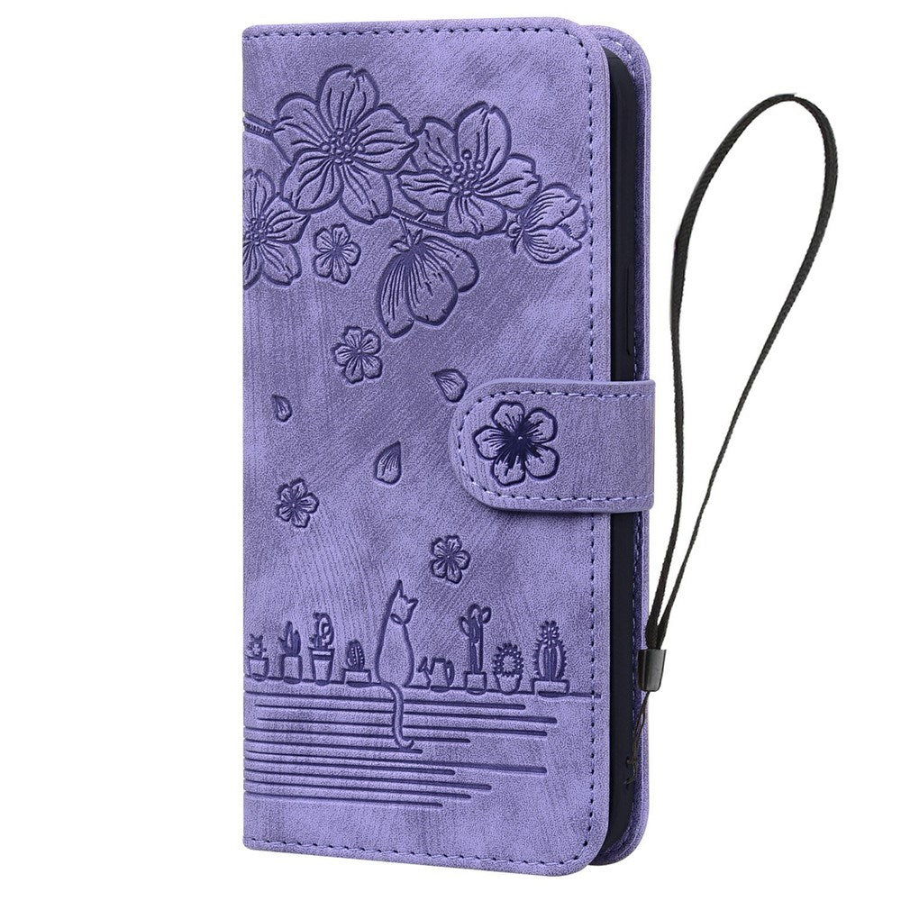 Samsung Galaxy S26 EIDERWOOD Mobil Cover m. Tryk / Kortholder / Strop - Lilla