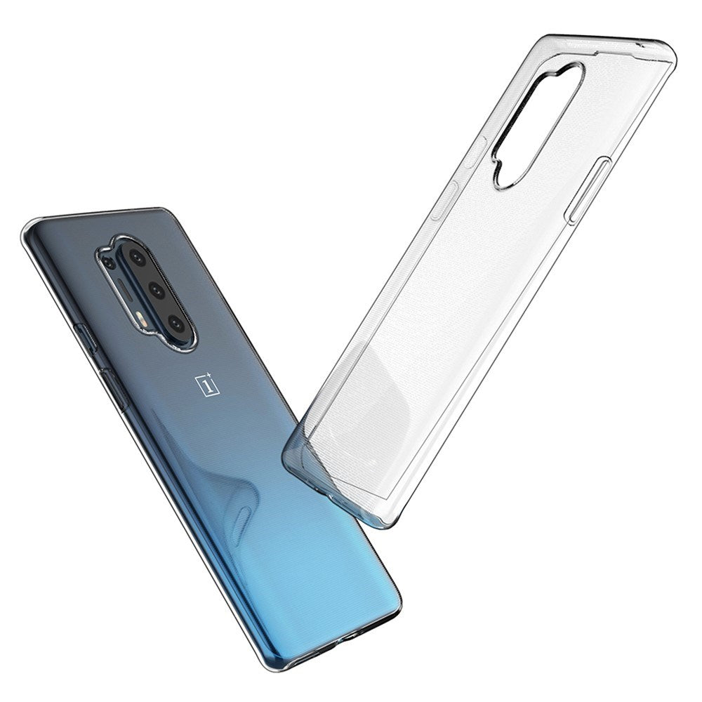 EIDERWOOD OnePlus 8 Pro Fleksibel Plastik Mobil Cover - Gennemsigtig