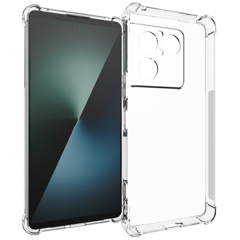 EIDERWOOD Sony Xperia 1 VIII Fleksibelt Plast Bagside Cover - Gennemsigtig