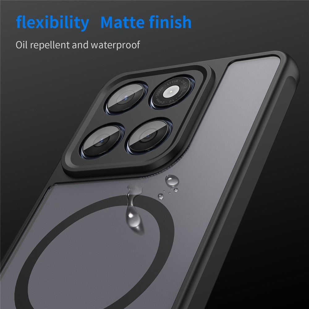 Motorola Moto G77 / G67 EIDERWOOD Hybrid Plastik Bagside Cover - MagSafe Kompatibel - Sort