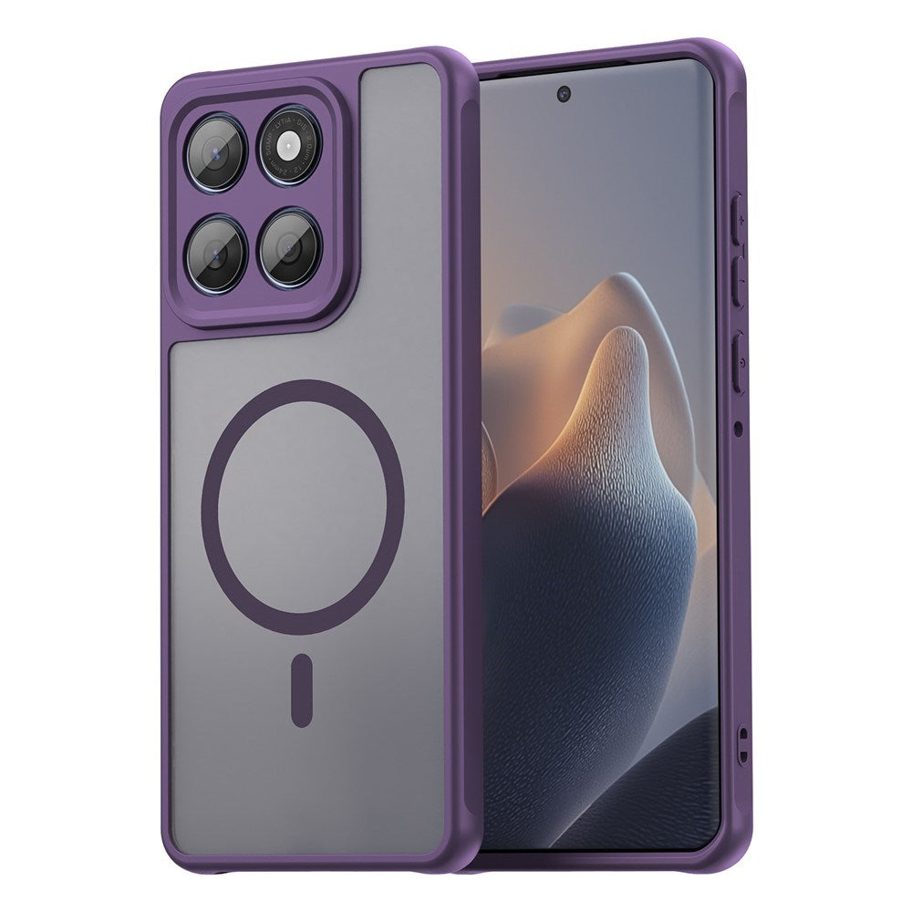 Motorola Moto G77 / G67 EIDERWOOD Hybrid Plastik Bagside Cover - MagSafe Kompatibel - Lilla