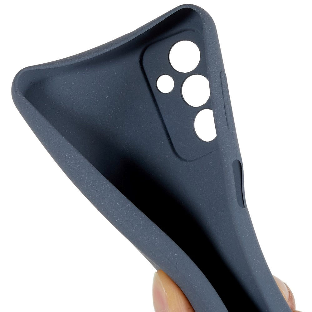 Samsung Galaxy M13 Matt fleksibelt plastbakdeksel - grå