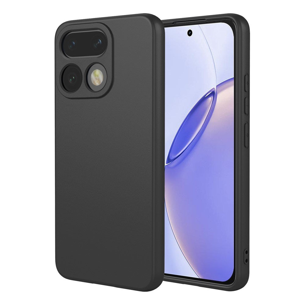 Realme 16 Pro EIDERWOOD Foret Fleksibelt Plast Bagside Cover - Sort