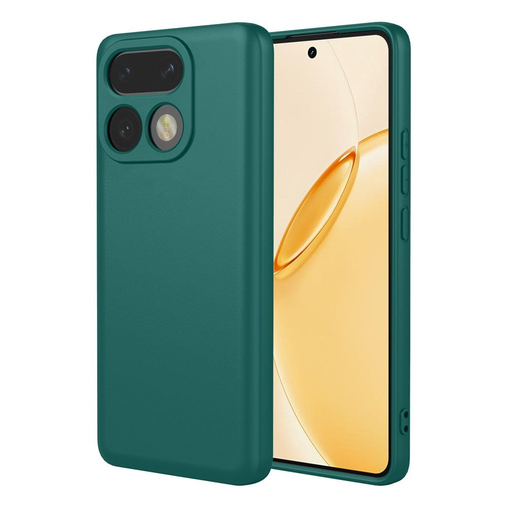 Realme 16 Pro+ EIDERWOOD Foret Fleksibelt Plast Bagside Cover - Grøn