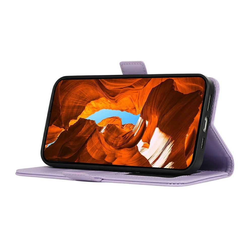 EIDERWOOD Google Pixel 11 / 11 Pro Flipcover - Indbygget RFID-Blocker & Kortholder - Lilla