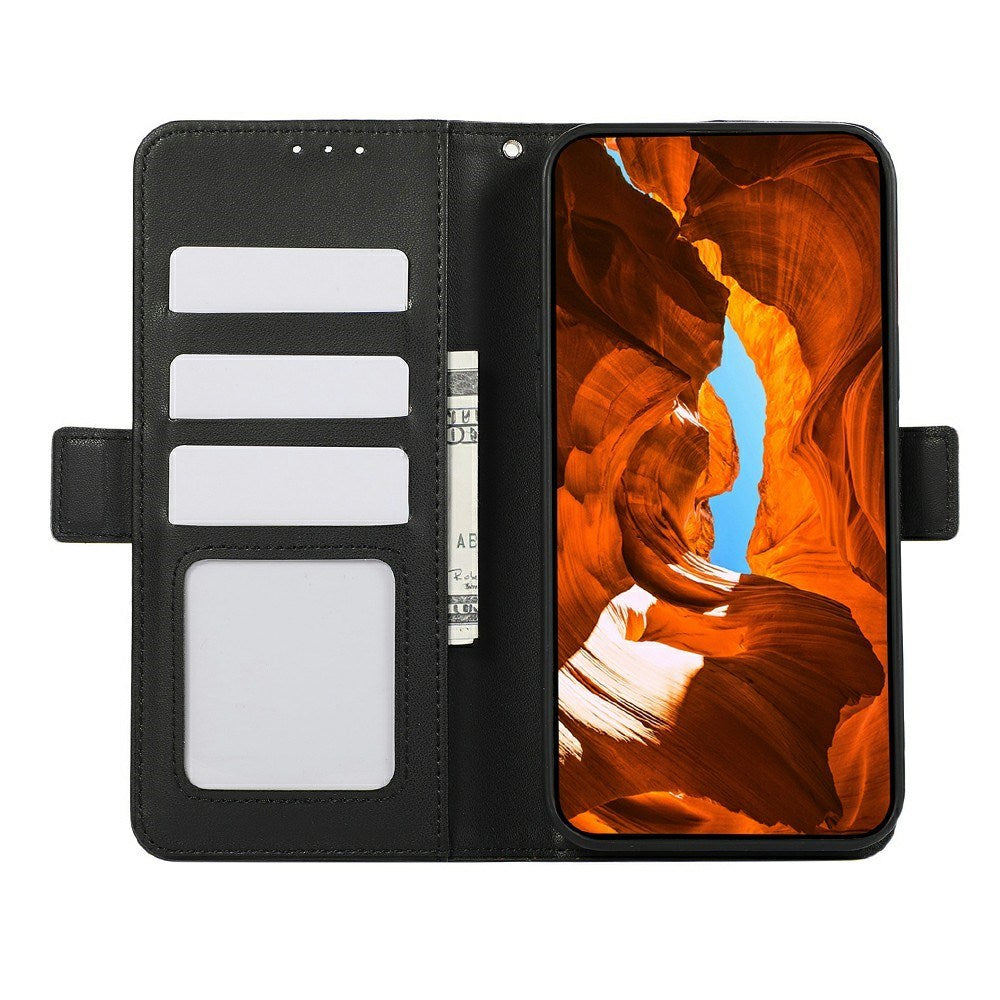 EIDERWOOD Google Pixel 11 Pro XL Flipcover - Indbygget RFID-Blocker & Kortholder - Sort