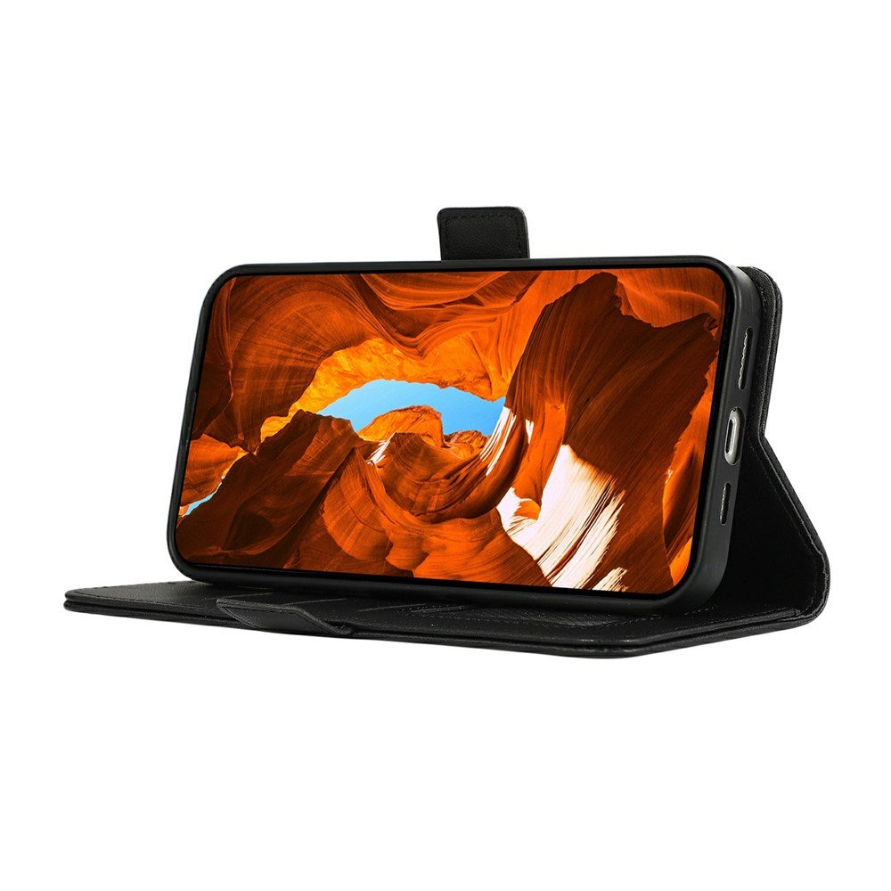 EIDERWOOD Google Pixel 11 Pro XL Flipcover - Indbygget RFID-Blocker & Kortholder - Sort