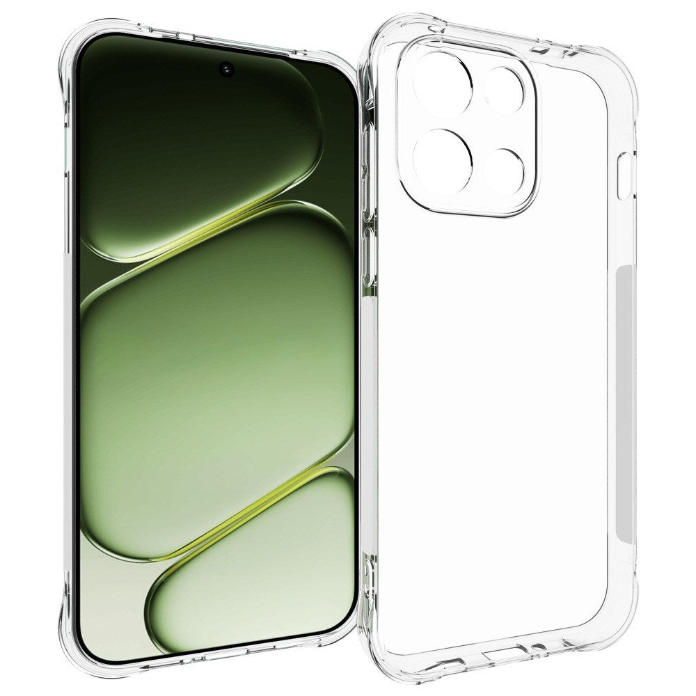 OnePlus Nord 6 EIDERWOOD Fleksibelt Plast Bagside Cover m. Stødabsorberende Hjørner - Gennemsigtig
