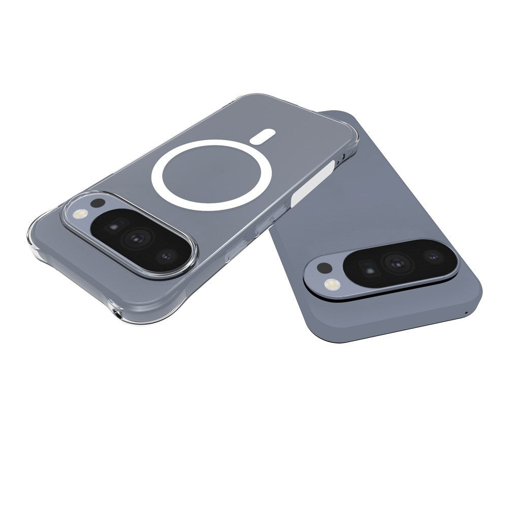 Google Pixel 11 Pro EIDERWOOD Fleksibelt Plast Bagside Cover m. Stødabsorberende Hjørner - MagSafe Kompatibel - Gennemsigtig