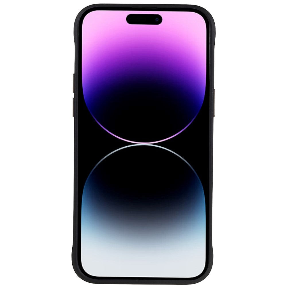 iPhone 14 Pro Hybrid-deksel i plast med motiv - Søt Panda