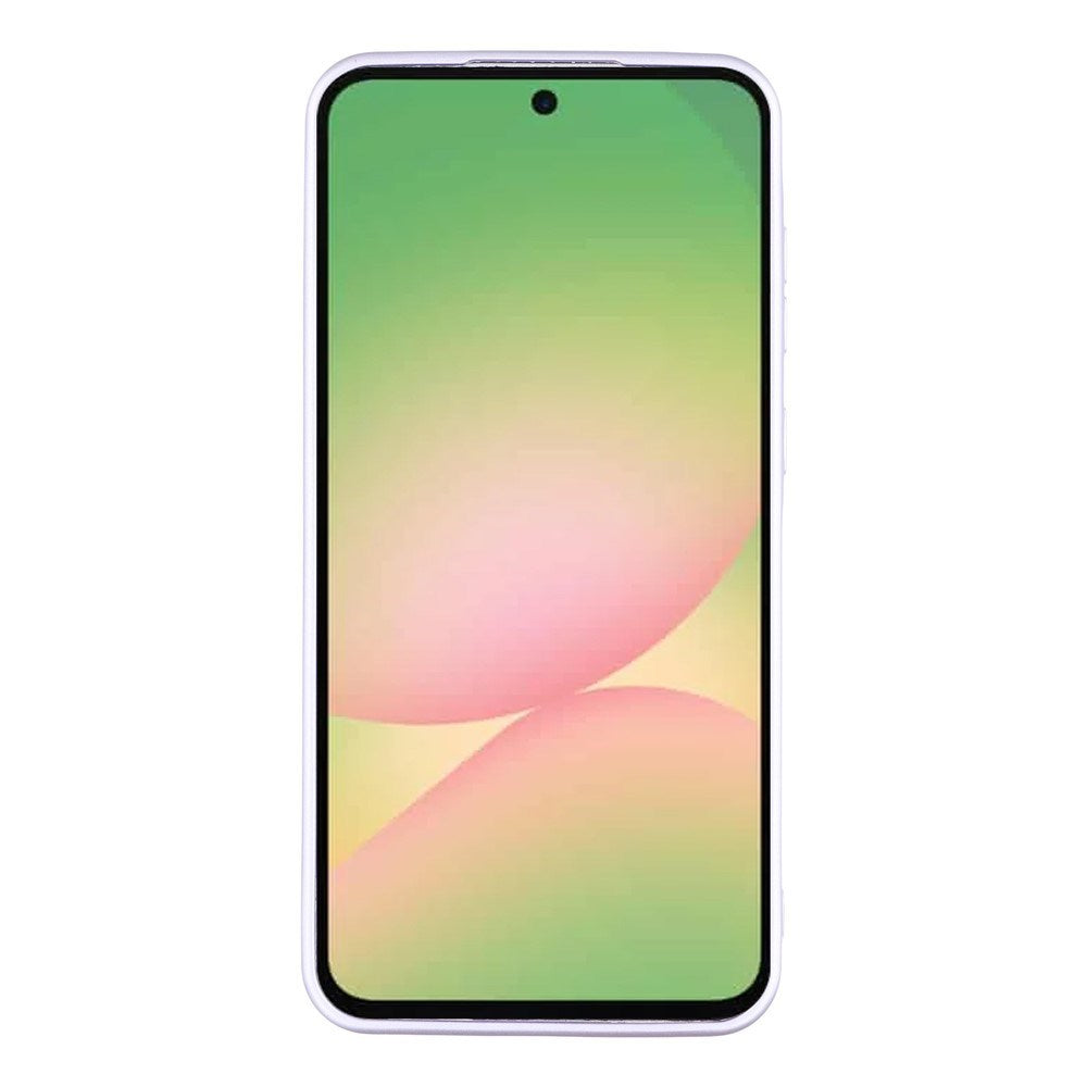 Samsung Galaxy A17 (5G) EIDERWOOD Fleksibelt Plast Bagside Cover m. Glitter - Lilla