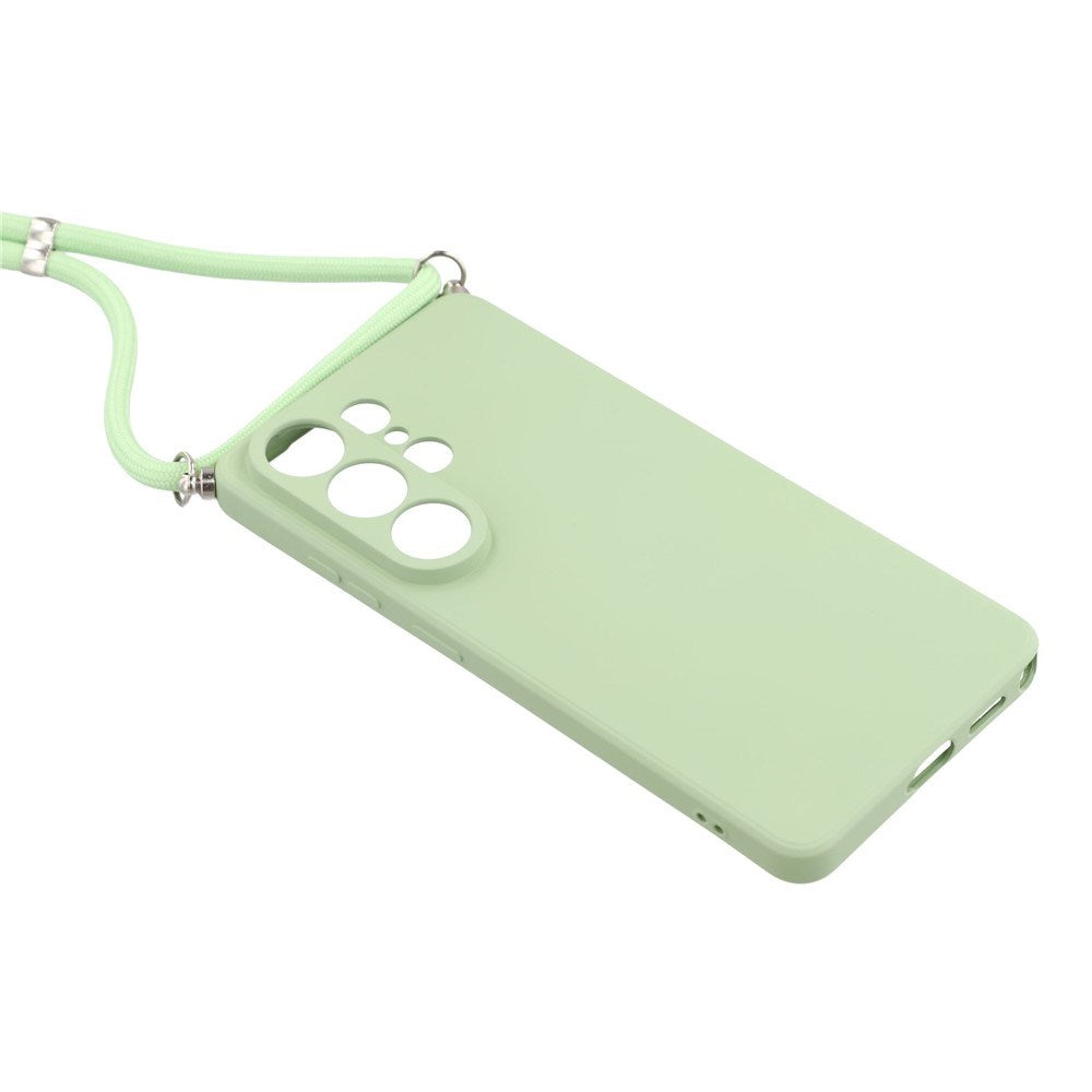 Samsung Galaxy S26 Ultra EIDERWOOD Foret Plast Bagside Cover m. Strop - Lysegrøn