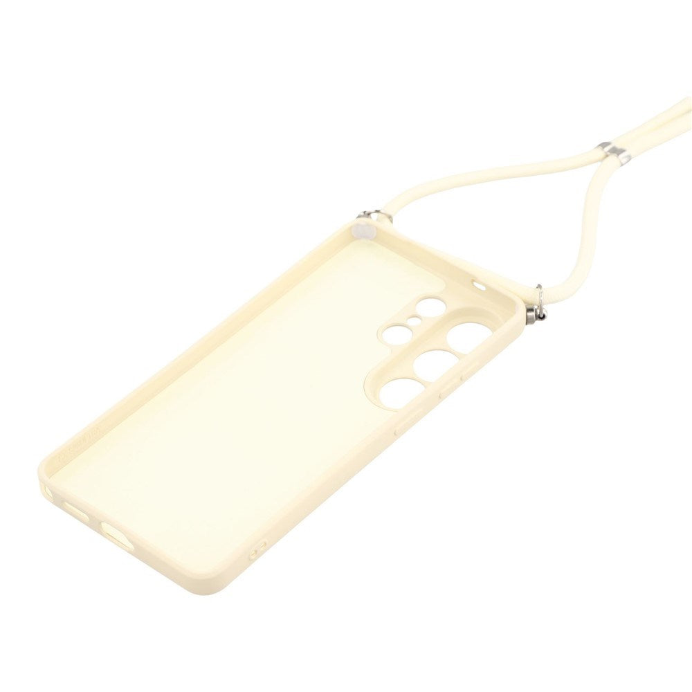 Samsung Galaxy S26 Ultra EIDERWOOD Foret Plast Bagside Cover m. Strop - Beige