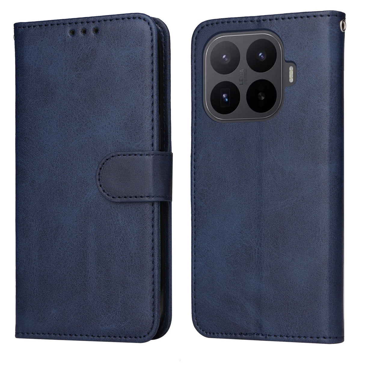 Xiaomi 17T EIDERWOOD Kunstlæder Flip Cover inkl. Strop - Blå