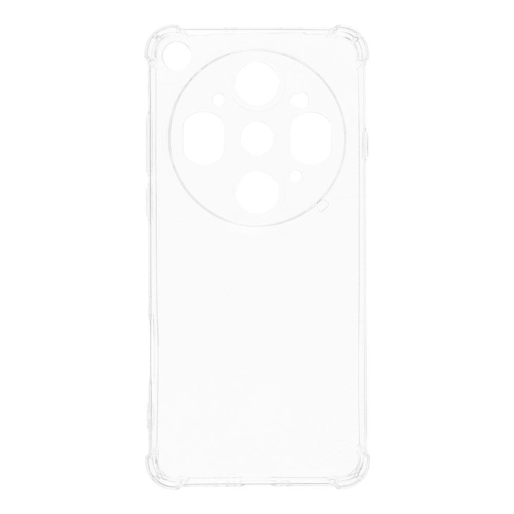 OPPO Find X9 Ultra EIDERWOOD Fleksibelt Plast Bagside Cover m. Stødabsorberende Hjørner - Gennemsigtig