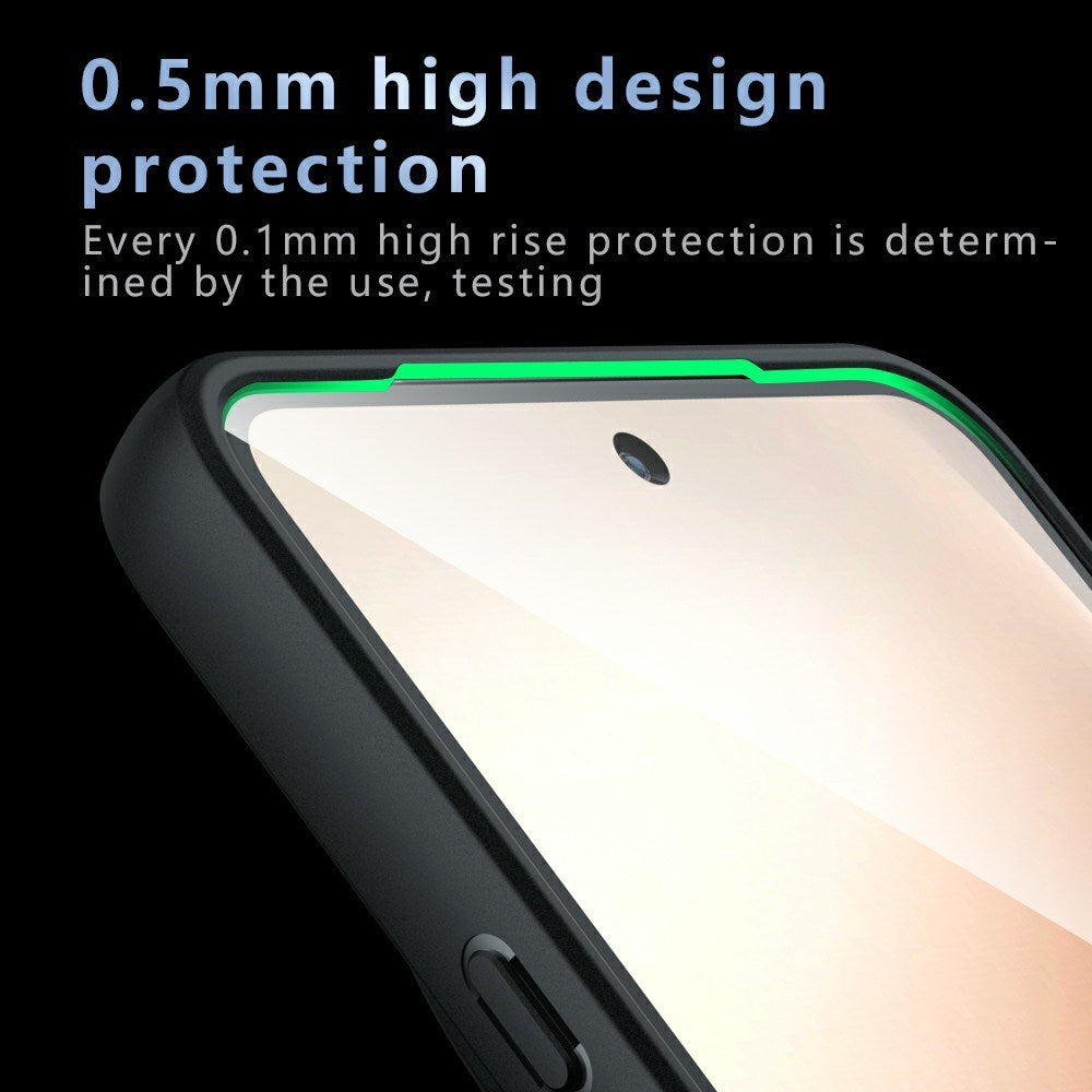 OPPO Find X9 Ultra EIDERWOOD Hybrid Mobilcover m. Stødabsorberende Hjørner - MagSafe Kompatibel - Mat Gennemsigtig / Sort
