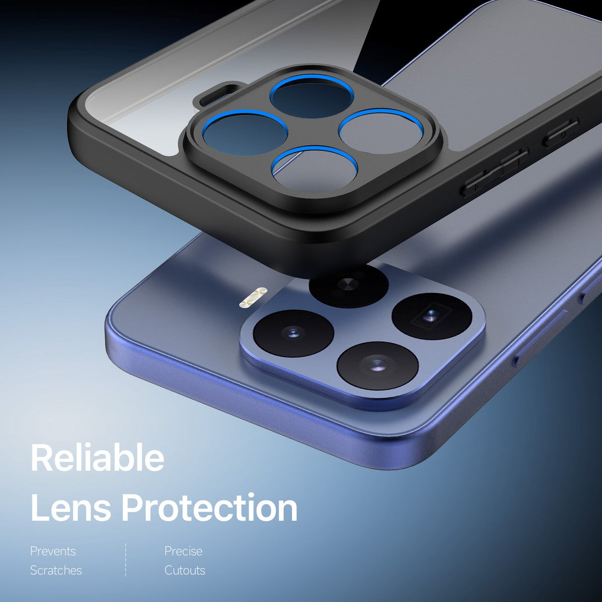 Xiaomi 17T Pro DUX DUCIS Hybrid Mobilcover - Gennemsigtig / Sort