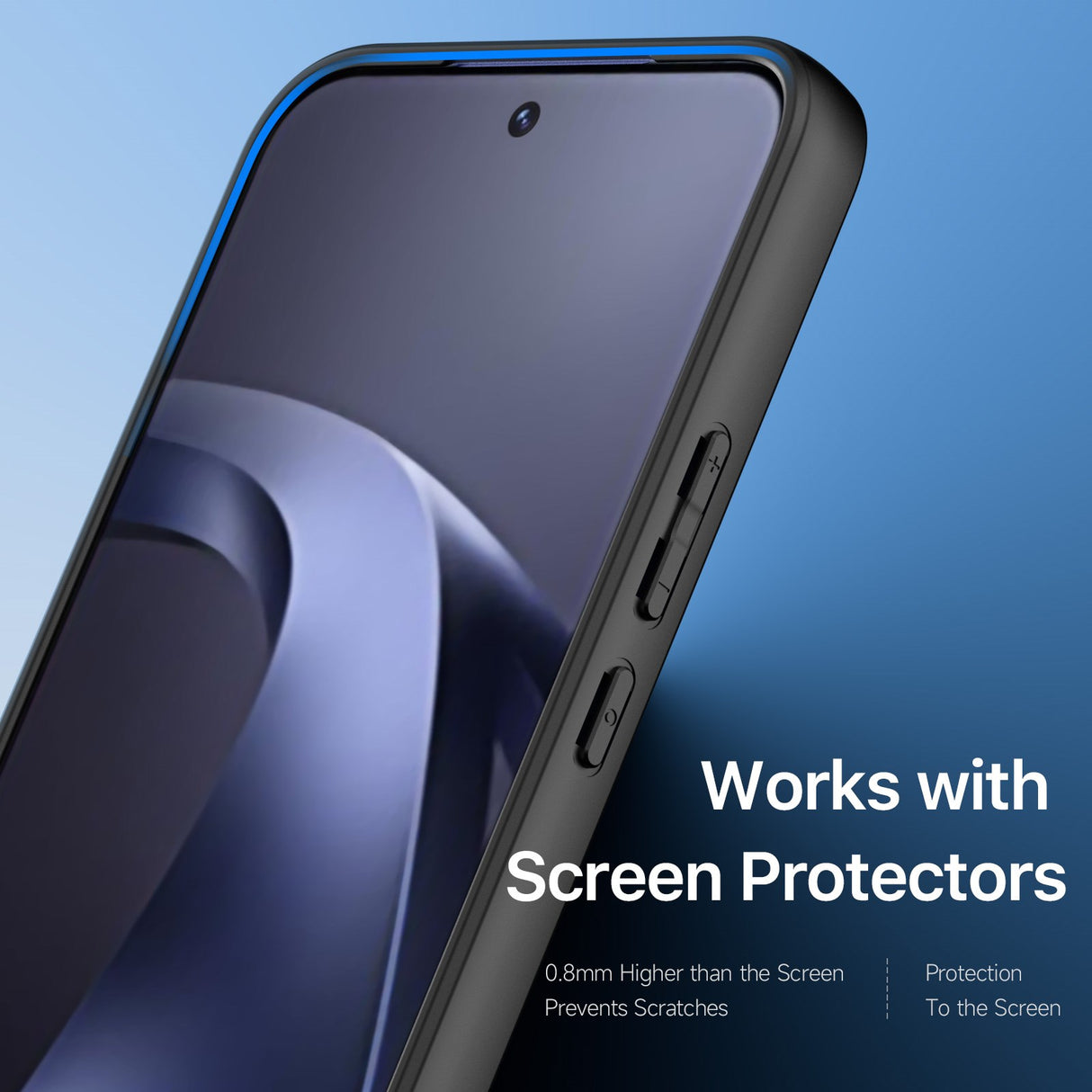 Xiaomi 17T Pro DUX DUCIS Hybrid Mobilcover - Gennemsigtig / Sort