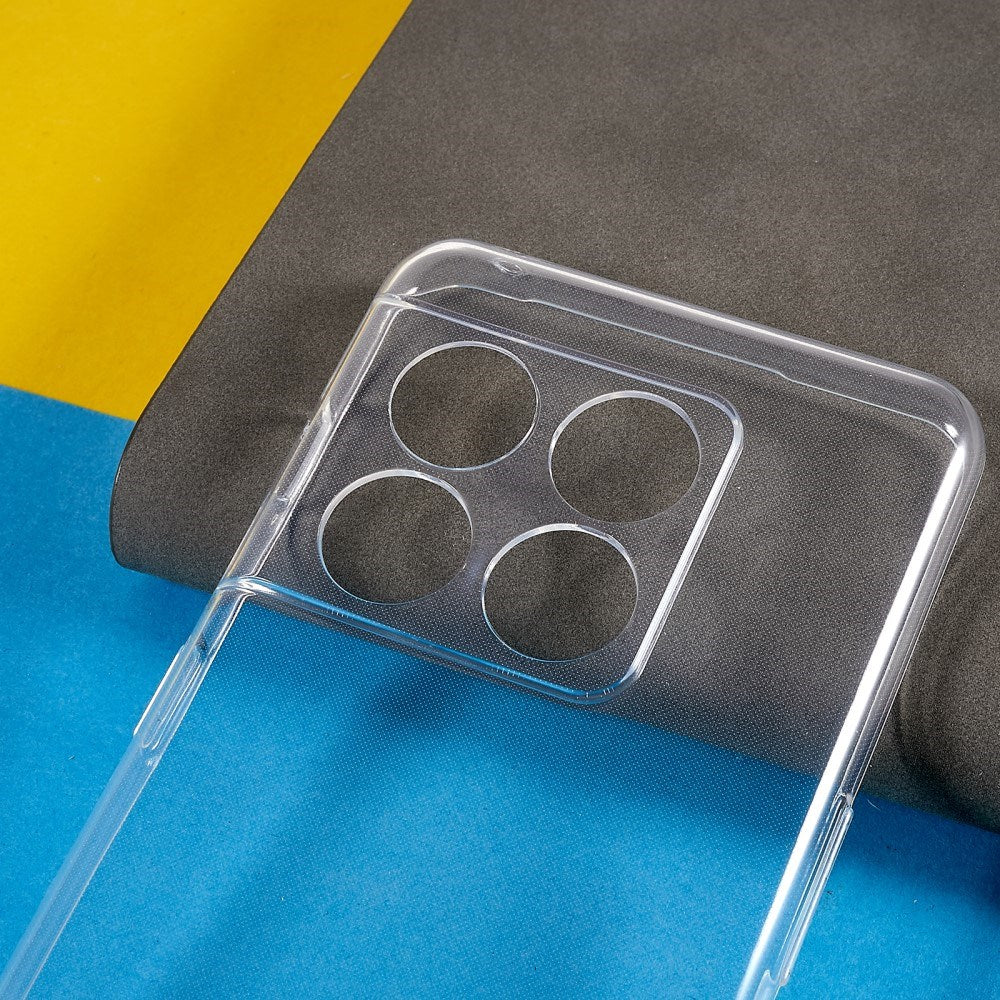 OnePlus 10 Pro - EIDERWOOD Fleksibelt Plastik Bagside Cover - Gennemsigtig